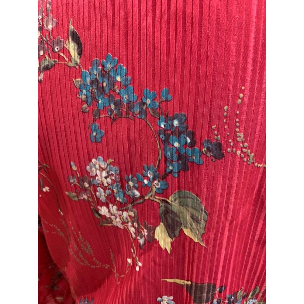 Medium Vintage 1970s Pullover Polyester Elastic W… - image 6